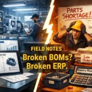 Field Notes Broken BOMs Broken ERP Broken BOMs