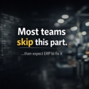 ERP implementation planning