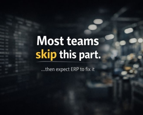 ERP implementation planning